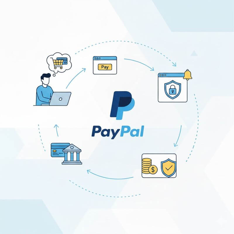 Sådan fungerer PayPal-kasinoer