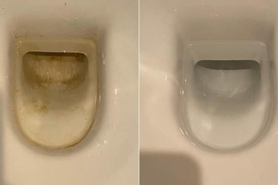 Fjerne kalk i toilettet: Et simpelt trick med køkkenrulle