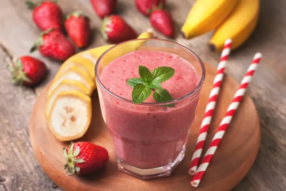 Jordbær-banan smoothie: Den nemmeste opskrift til at udnytte moden frugt