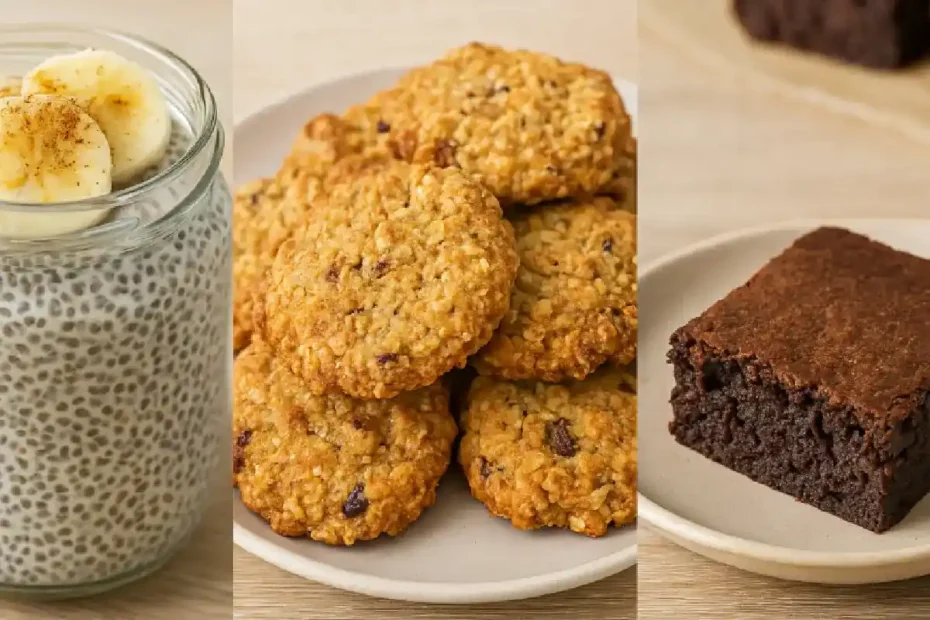Sunde snacks uden mel: 3 nemme, mættende opskrifter klar på få minutter